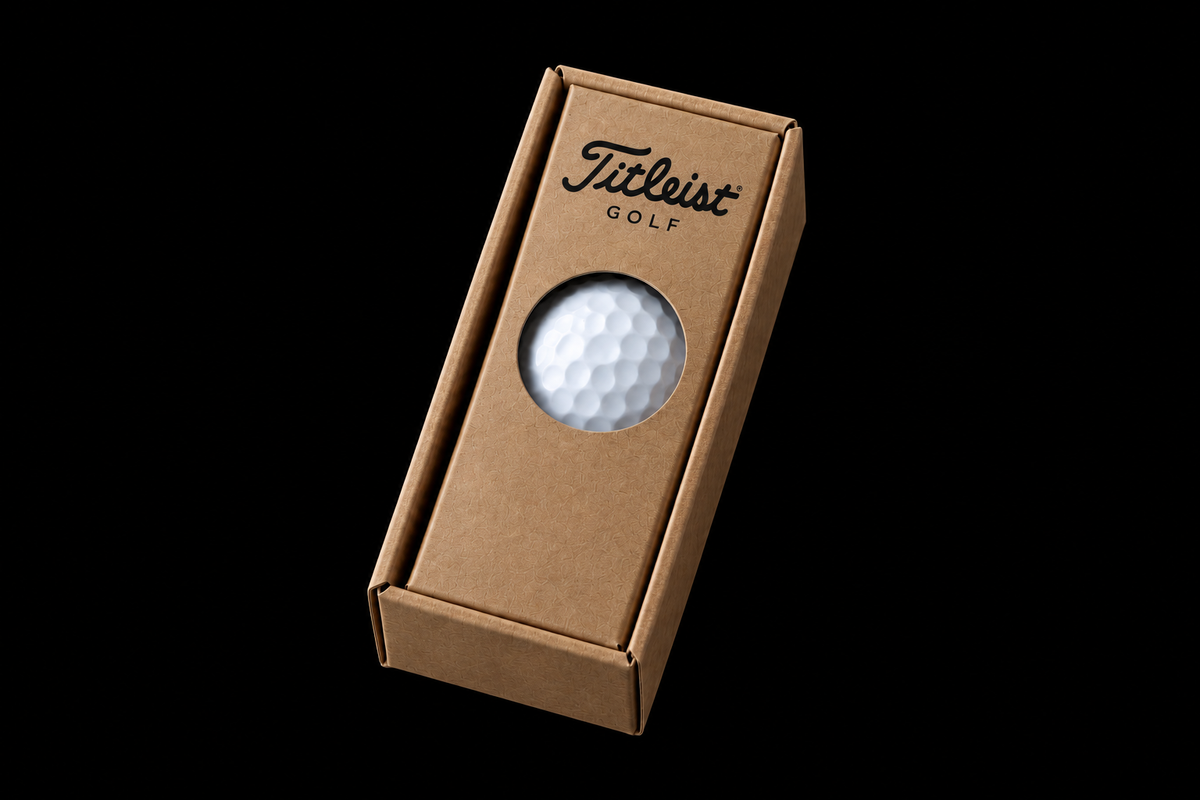 3 golf balls sleeve Titleist golf balls